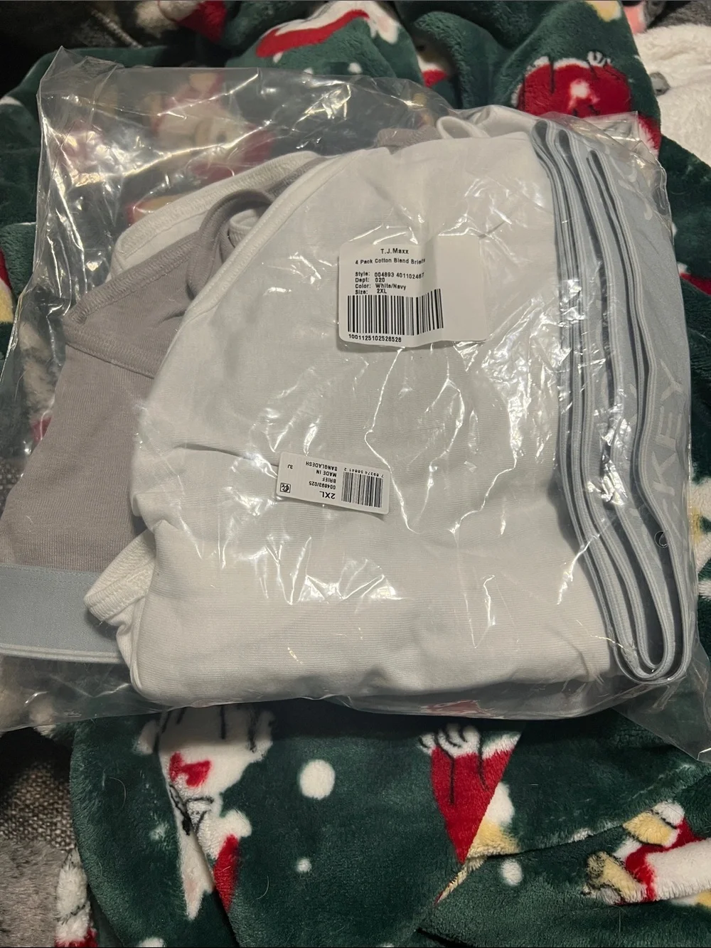 NWT JOCKEY 4pk cotton blend briefs